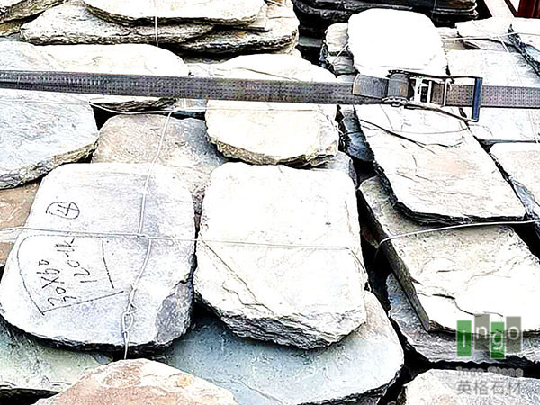 不规则倒角汀步石